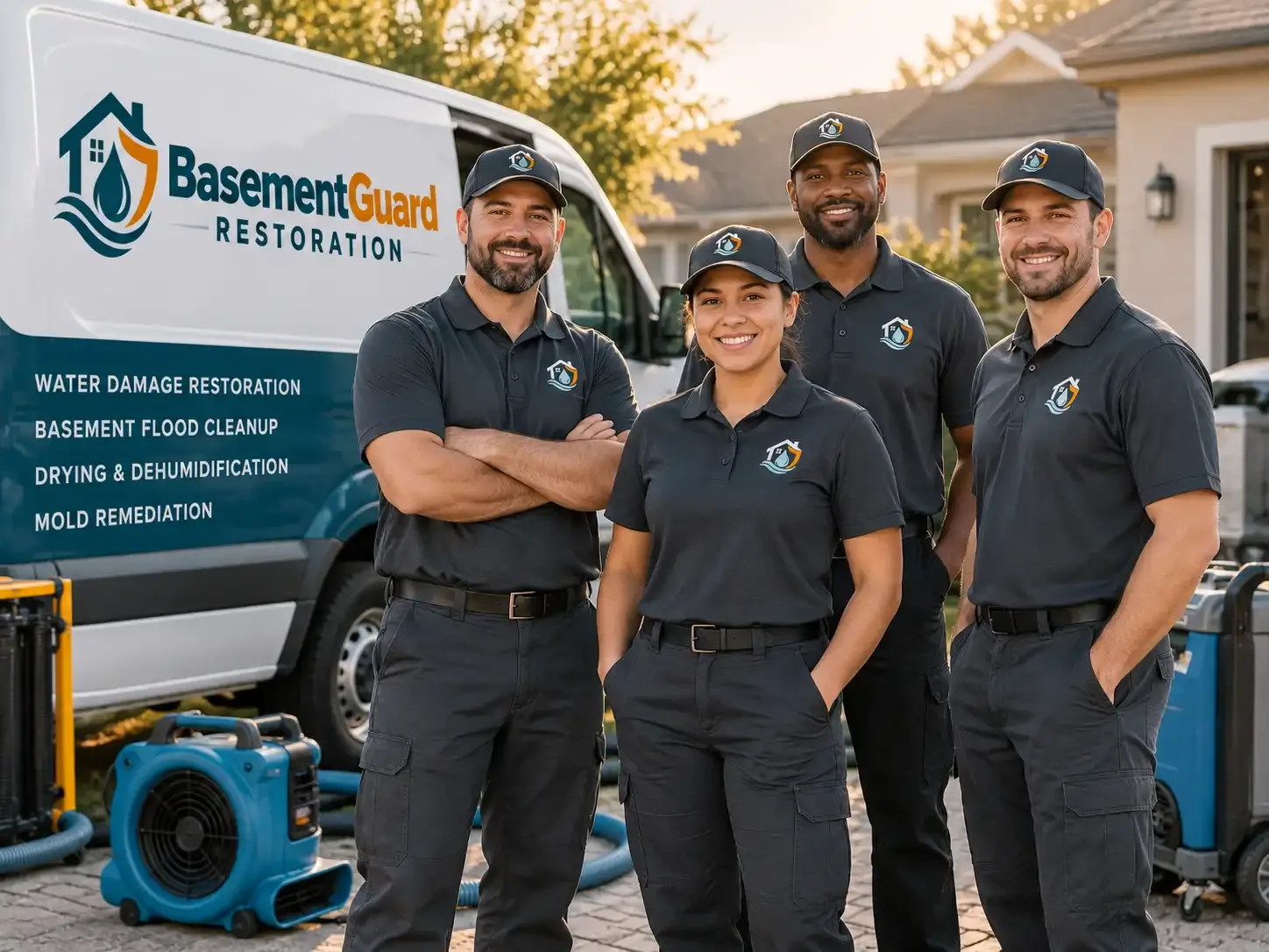 Basement Water Damage Restoration company in Powers, MI